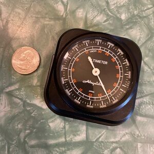 Airguide Brand Altimeter With Mounting Bracket